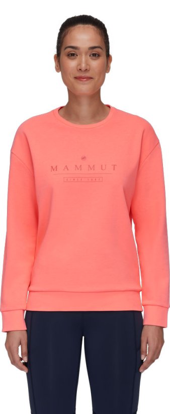 Mammut Core ML Crew Neck Women Logo | Salmon