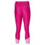 Core 3/4 Tight | Pink Peacock