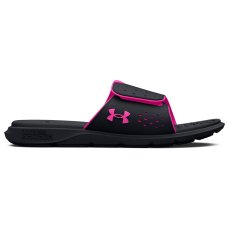 Women's Ignite Pro Slides | Black/Black/Rebel Pink