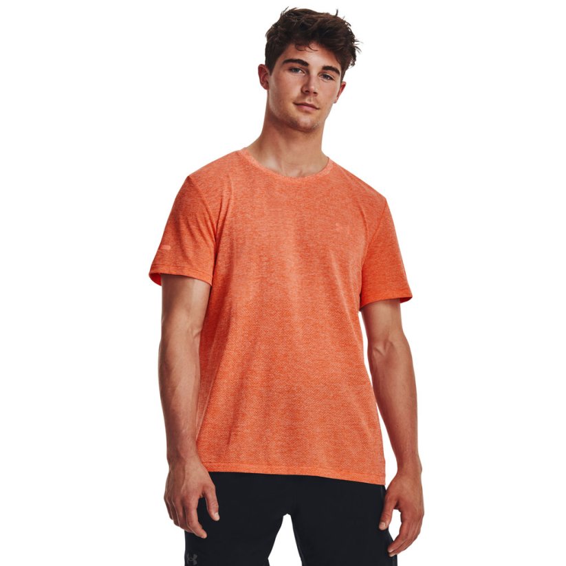 Seamless Stride SS | Dark Tangerine/Reflective