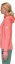 Taiss Light ML Hooded Jacket Women | Salmon/Terracotta