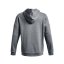 Essential Fleece Hoodie | Pitch Gray Medium Heather/White