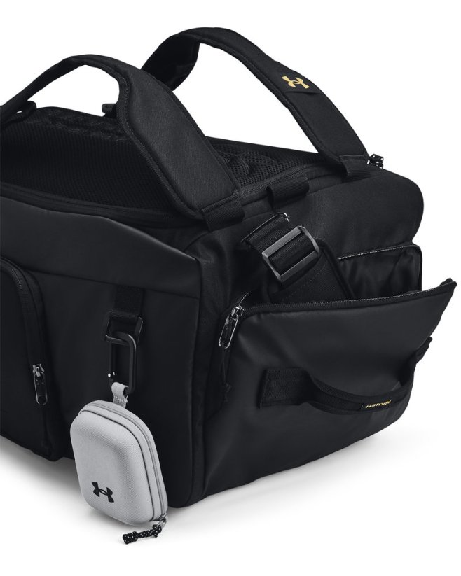 Contain Duo MD Backpack Duffle | Black/Metallic Gold