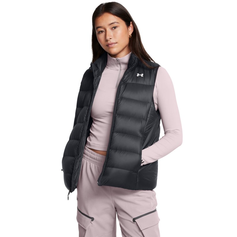 Legend Down Vest | Black/White