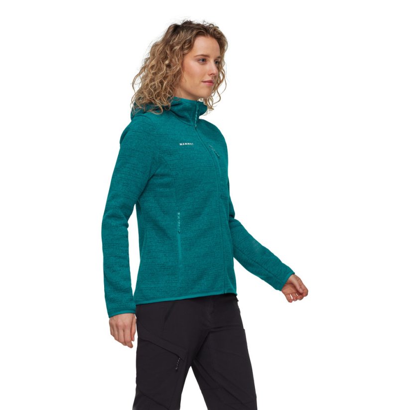 Arctic IV ML Hooded Jacket Women | Deep Teal Melange