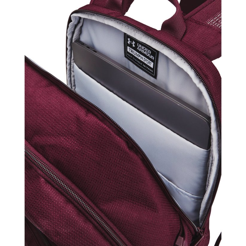 Triumph Sport Backpack | Dark Maroon/Halo Gray