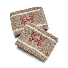 Striped Performance Terry Wristband | Timberwolf Taupe/Ivory Dune/Sedona Red