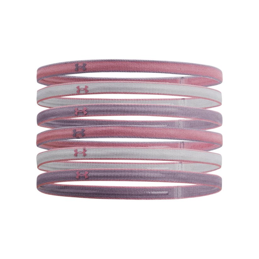 Mini Headbands 6 Pack | Pink Elixir/Violet Gray/Violet Gray