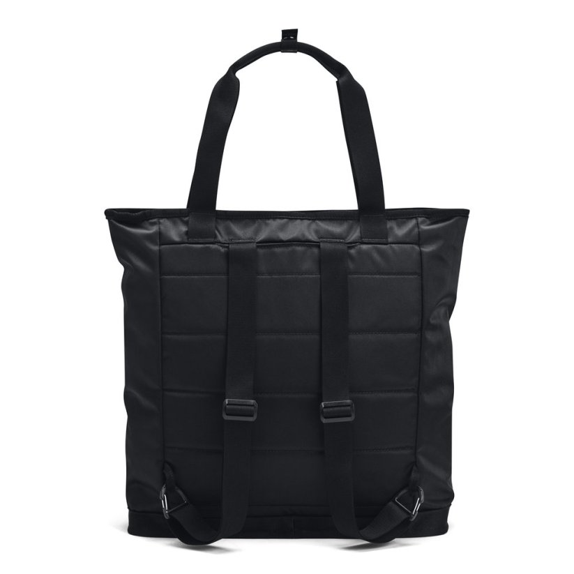 Essentials Tote Backpack | Black/Black