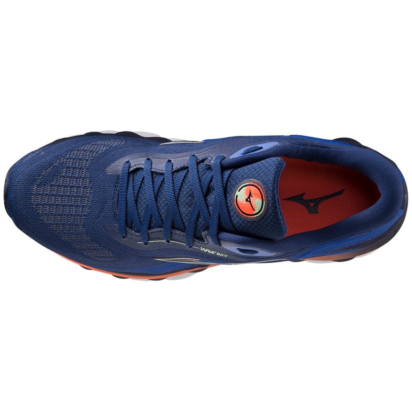 WAVE SKY 7 | Blue Depths/Silver/NeonFlame