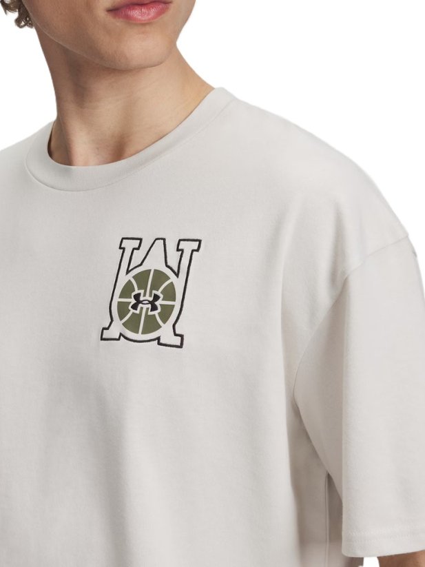Hoops Courtside Heavyweight Oversized SS | Summit White/Black