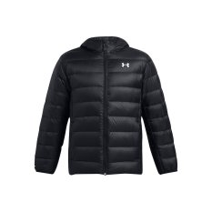 Legend Down Hooded Jacket | Black/Black/White
