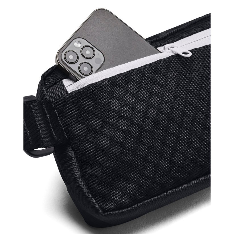 Loudon Waist Bag Crossbody | Black/Black/White