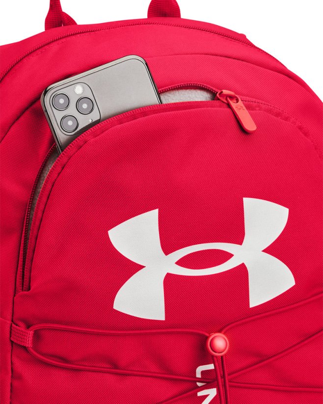 Hustle Sport Backpack | Red/Red/Metallic Silver