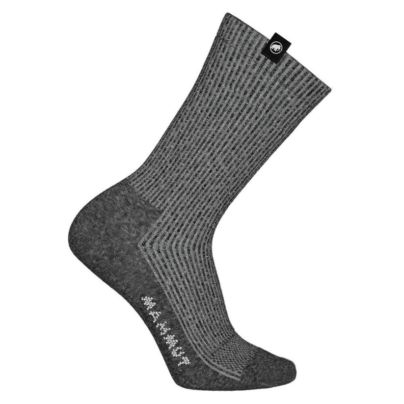 Hiking Full Cushion Crew Socks | Black/White
