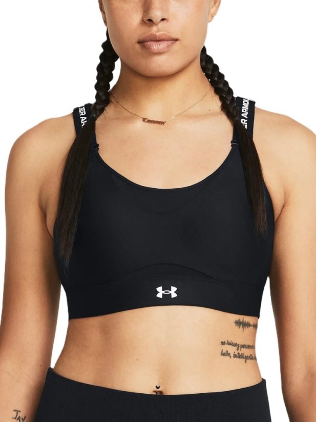 Infinity 2.0 High Sports Bra | Black/White
