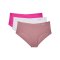 Pure Stretch Hipster 3 Pack | Pink Elixir/Halo Gray/White