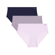 Pure Stretch No Show Hipster 3 Pack | Purple Ace/Violet Gray/Violet Gray