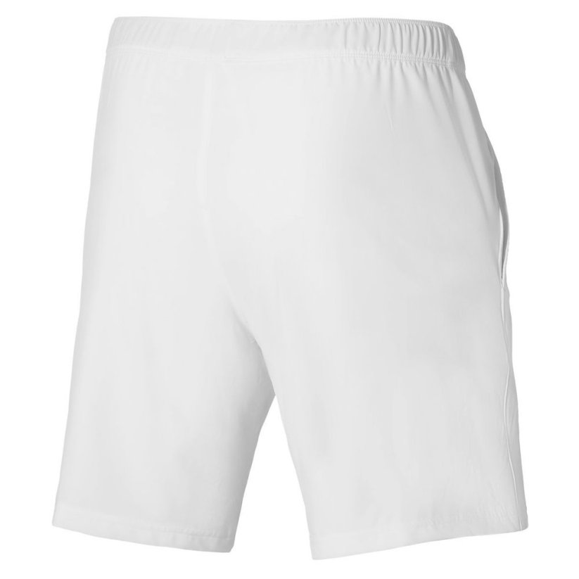 8 Inches Flex Shorts | White