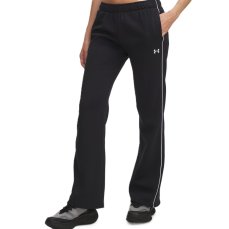 Rival Fleece Piped Pants | Black/White
