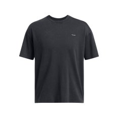 Men's Heavyweight Oversized Logo Wash SS | Black/White