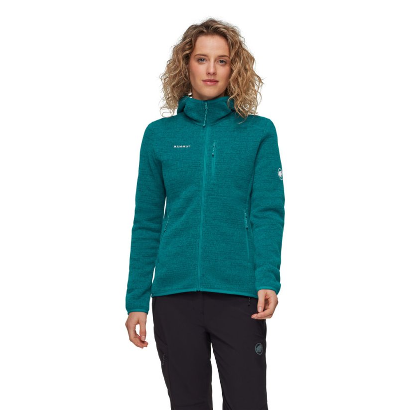 Arctic IV ML Hooded Jacket Women | Deep Teal Melange