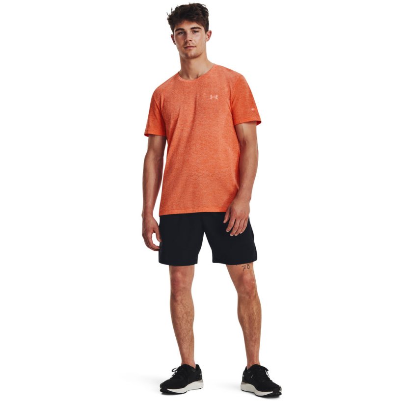 Seamless Stride SS | Dark Tangerine/Reflective