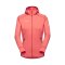 Taiss Light ML Hooded Jacket Women | Salmon/Terracotta