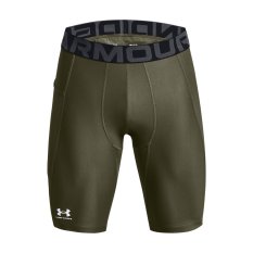 HeatGear® Armour Long Shorts | Marine OD Green/White