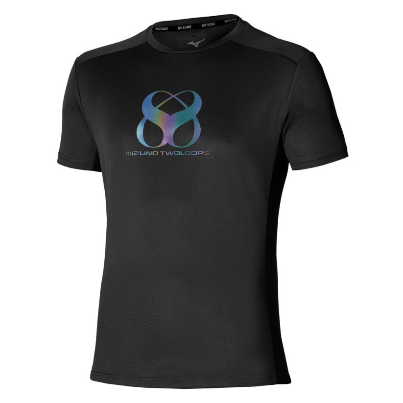 Two Loops 8 Tee | Black