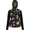 SennesM. Printed | Deep Black Flora