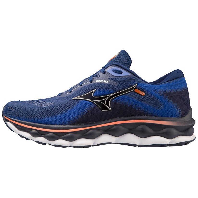 WAVE SKY 7 | Blue Depths/Silver/NeonFlame