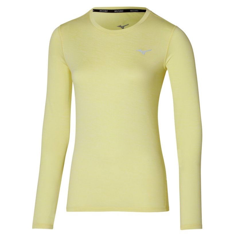 Impulse Core LS Tee | Pale Lime Yellow