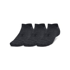 Essential No Show 3 Pack | Black/Black/Black
