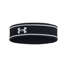 Striped Performance Terry Headband | Black/White/Black