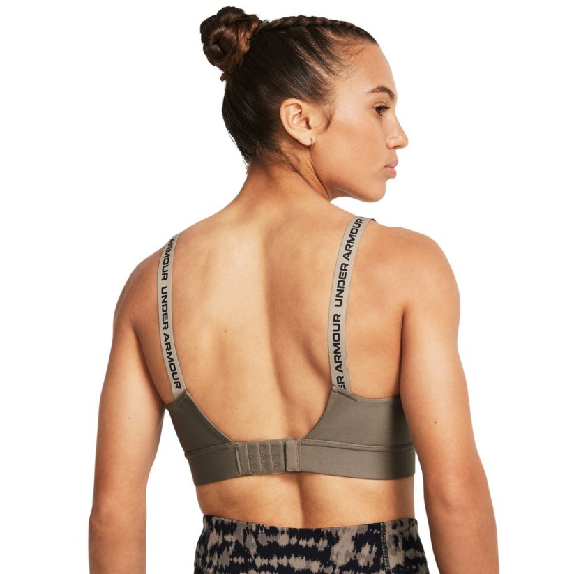 Infinity Mid Bra | Taupe Dusk/Black