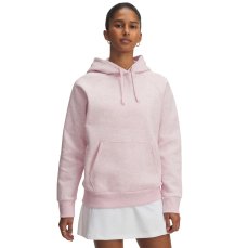 Rival Fleece Hoodie | Prime Pink Light Heather/Prime Pink