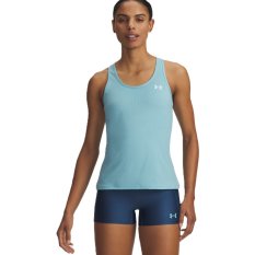 Tech™ Mesh Racer Tank | Blue Haze/White