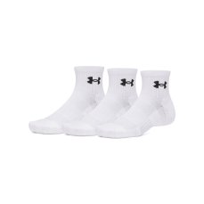 Performance Cotton Quarter 3 Pack | White/White/Ultimate Black