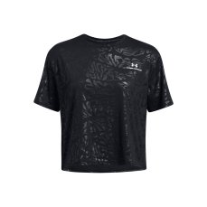 RUSH™ Energy Emboss Crop SS | Black/White