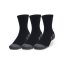 Performance Cotton Mid 3 Pack | Black/Jet Gray