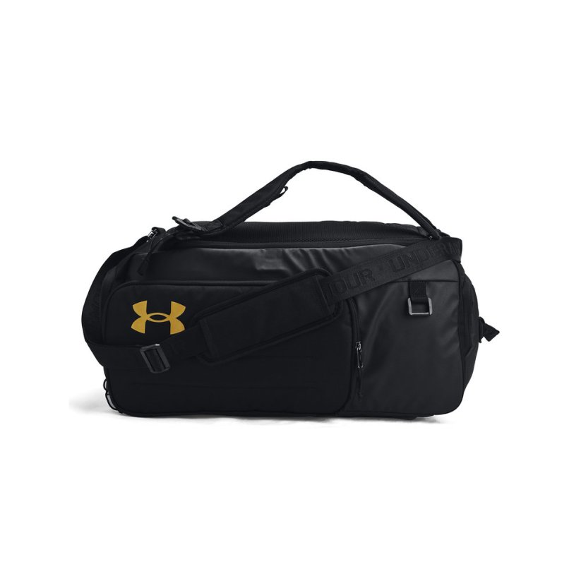 Contain Duo MD Backpack Duffle | Black/Metallic Gold