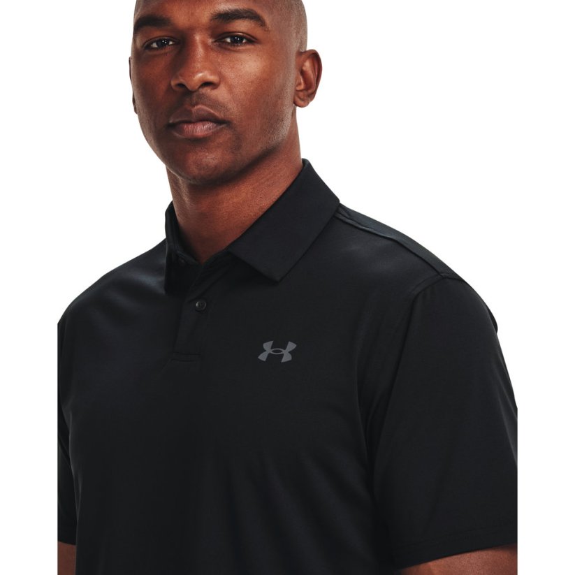 Tee To Green Polo | Black/Pitch Gray