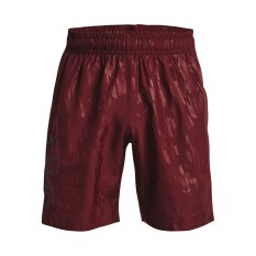Woven Emboss Shorts | Red