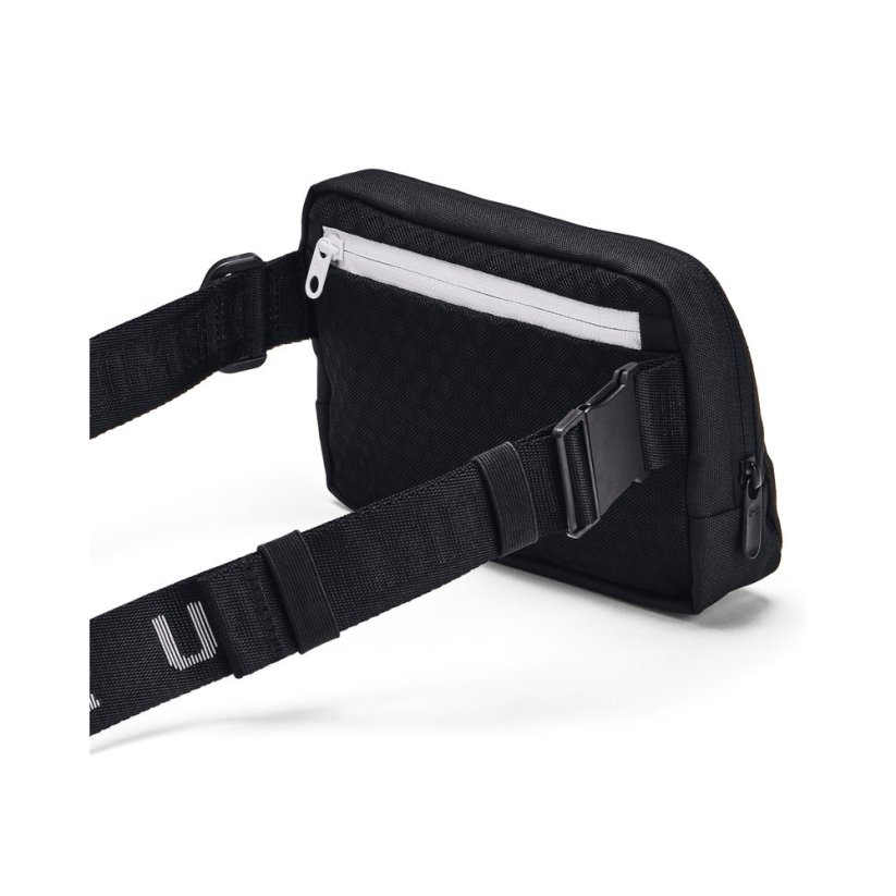 Loudon Waist Bag Crossbody | Black/Black/White