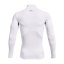 ColdGear® Compression Mock | White/Black