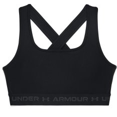 Crossback Mid Bra | Black