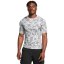 HeatGear® Armour Printed SS | Mod Gray/Black