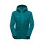Arctic IV ML Hooded Jacket Women | Deep Teal Melange