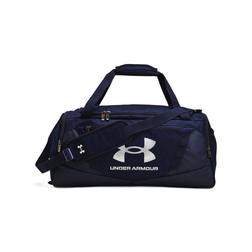 Undeniable 5.0 Duffle SM | Midnight Navy/Midnight Navy/Metallic Silver